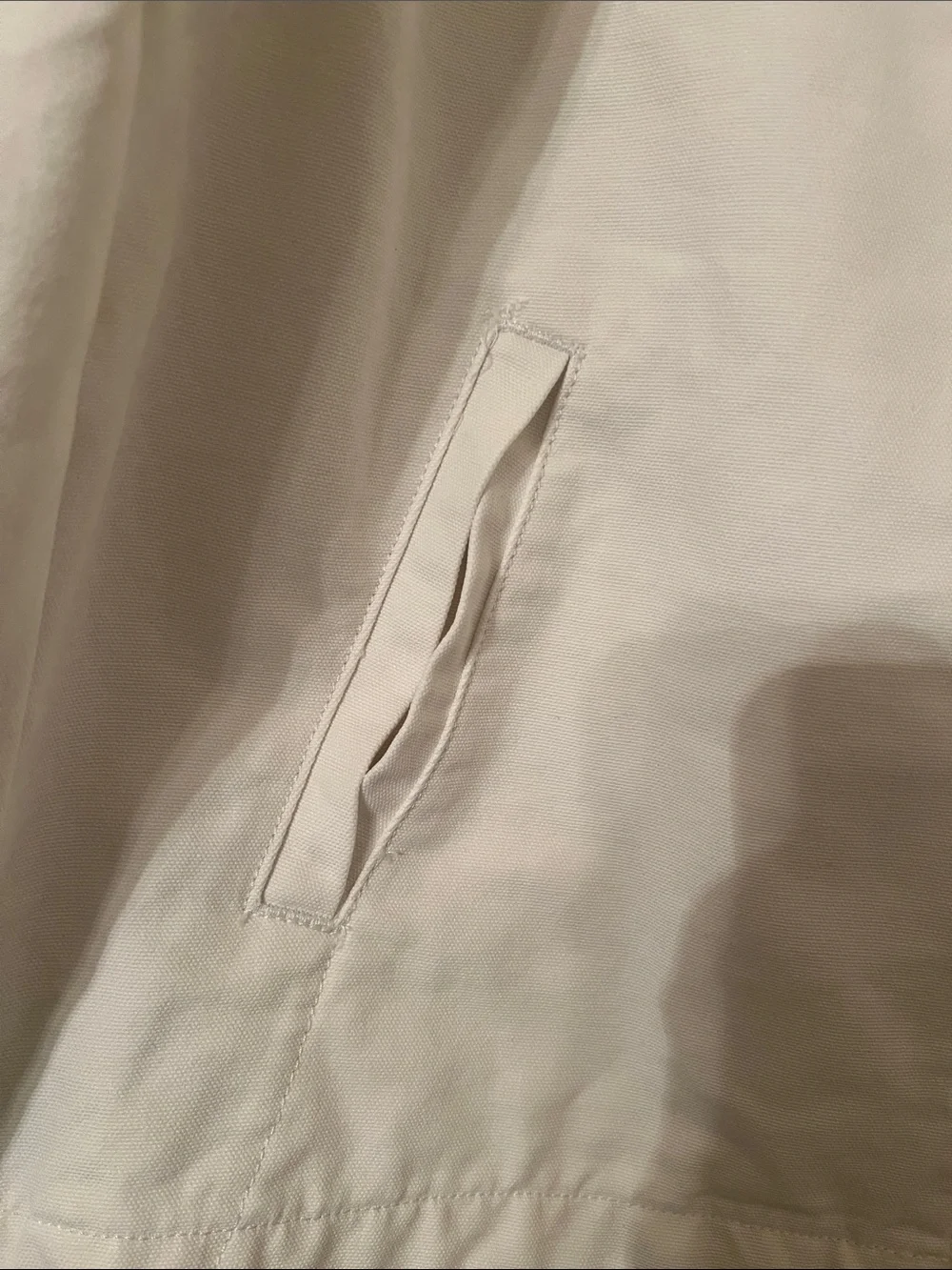 Levi’s Castro Mechanics Full-zip Lightweight Canvas Jacket Sz M White MSRP: $99
